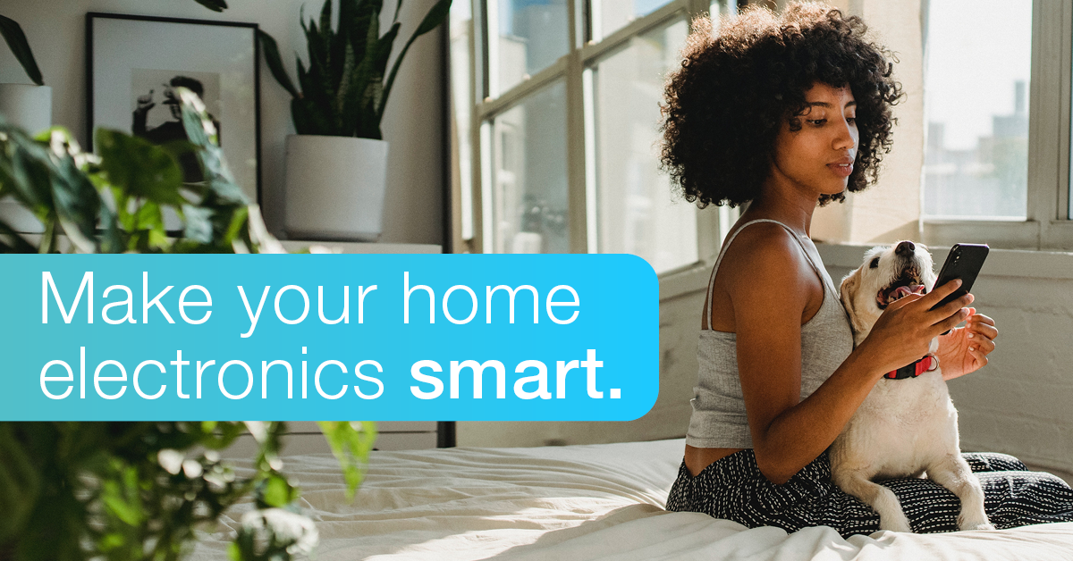 Make your home electronics smart